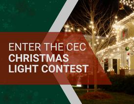 Enter the CEC 2026 Christmas light contest.