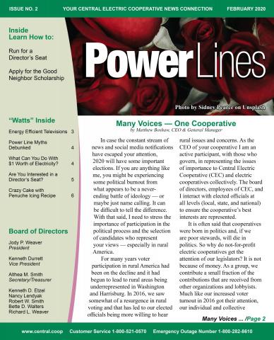 February 2020 Powerlines