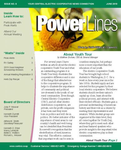 June 2019 Power Lines